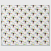 ゴールデンドルドッグ誕生日 ラッピングペーパー (フラット)