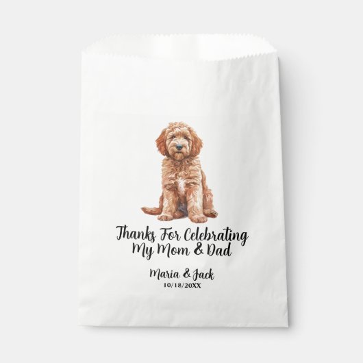 ゴールデンドルフルカラーペット結婚ズ フェイバーバッグ (正面)