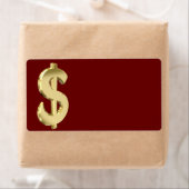 ゴールデンドル記号 ラベル (インサイチュ)