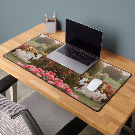 ゴールデンドードルカウズ デスクマット (オフィス2)