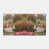 ゴールデンドードルカウズ デスクマット (正面)