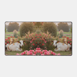 ゴールデンドードルカウズ デスクマット