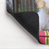 ゴールデンドードルパピーマウスパッド マウスパッド (コーナー)