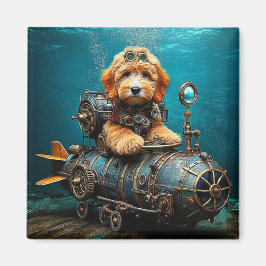 ゴールデンドードルマグネット マグネット