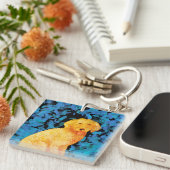 ゴールデンドードル キーホルダー (正面右)