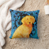 ゴールデンドードル クッション (ブランケット)