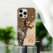 ゴールデンドーベルマン グラム iPhoneケース