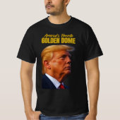 ゴールデンドームトランプアメリ素晴らしカ Tシャツ (正面)
