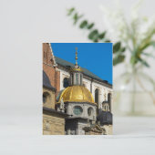 ゴールデンドームWawel Castle Krakowはがき ポストカード (スタンド正面)