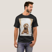 ゴールデンドールゴールデン背景フォトコラージュ Tシャツ (正面フル)