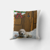 ゴールデンドール・クリスマス クッション (裏面)