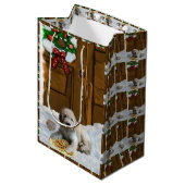 ゴールデンドール・クリスマス ミディアムペーパーバッグ (正面アングル)