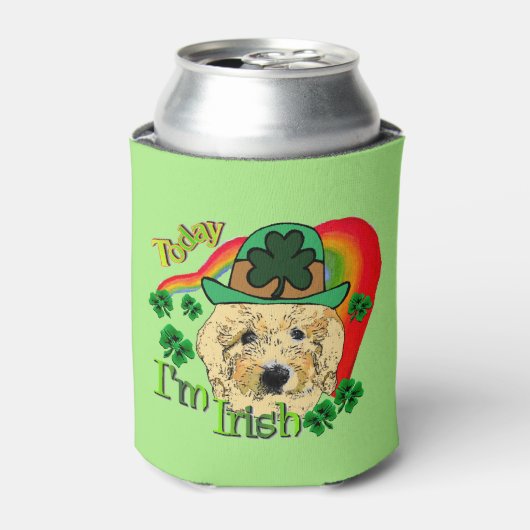 ゴールデンドールSt patricks dayギフト 缶クーラー (缶正面)
