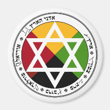 ゴールデンドーンアース星形五角形オンホワイト