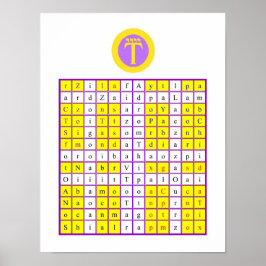 ゴールデンドーンエノキアンエアータブレット/時計塔 ポスター