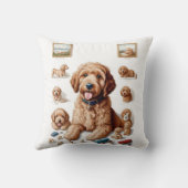 ゴールデンドー大切ルアートワーク装飾用クッション クッション (裏面)