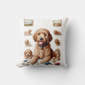 ゴールデンドー大切ルアートワーク装飾用クッション クッション (正面)