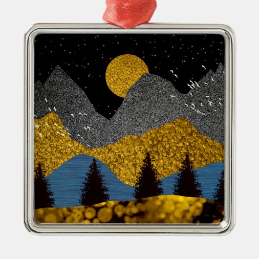 ゴールデンナイト メタルオーナメント (正面)