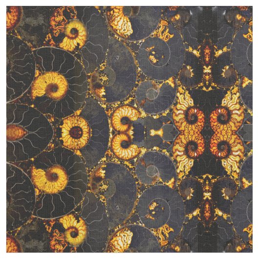 ゴールデンナウティラス ファブリック (クローズアップ)