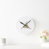 ゴールデンナスカラインズハミングバード ラウンド壁時計 (ホーム)