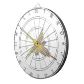 ゴールデンナスカラインハミングバード ダーツボード (正面右)