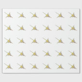 ゴールデンナスカラインハミングバード ラッピングペーパー (フラット)