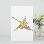 ゴールデンナスカラインハミングバード 便箋 (スタンド正面)