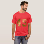 ゴールデンナンバー45クラブメッド Tシャツ (正面フル)