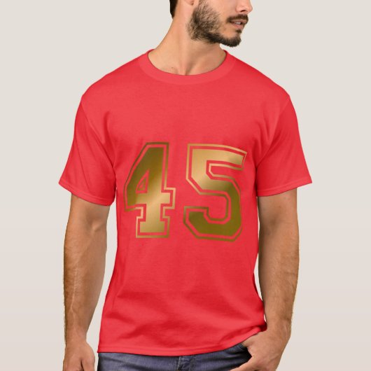 ゴールデンナンバー45クラブメッド Tシャツ (正面)