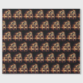 ゴールデンネオンサイクリスト ラッピングペーパー (フラット)