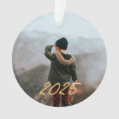 ゴールデンネオン2024フォトホリデーオーナメント オーナメント (正面)