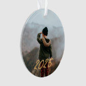 ゴールデンネオン2024フォトホリデーオーナメント オーナメント (正面)