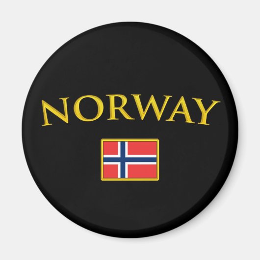 ゴールデンノルウェー マグネット (正面)