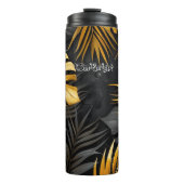 ゴールデンハイライトのある暗い森 タンブラー (正面)