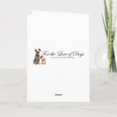 ゴールデンハウル日クリスマスカード シーズンカード (裏面)