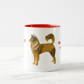 ゴールデンハスキーツートーンマグ ツートーンマグカップ (中央)