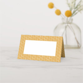 ゴールデンハニカムパターン プレイスカード