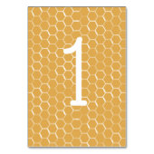 ゴールデンハニカムパタ結婚ーン テーブルナンバー (裏面)