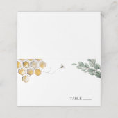 ゴールデンハニカムビー ネームプレートカード プレイスカード (外部開封)