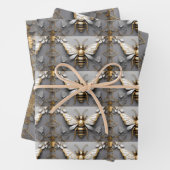 ゴールデンハネビーオンダークフローラキャンバス ラッピングペーパーシート (インサイチュ)