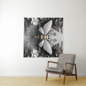 ゴールデンハネビーオンフローラキャンバス タペストリー (インサイチュ(横))