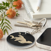 ゴールデンハマーヘッドシャーク キーホルダー (正面右)