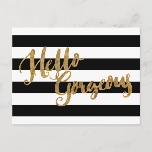 ゴールデンハローゴスストライプ ポストカード (正面)