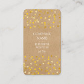 ゴールデンハーツ コンフェッティ 名刺 (正面)