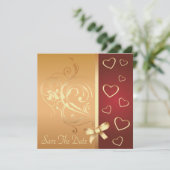 ゴールデンハーツ　セーブ・ザ・デートのお知らせ 招待状 (スタンド正面)