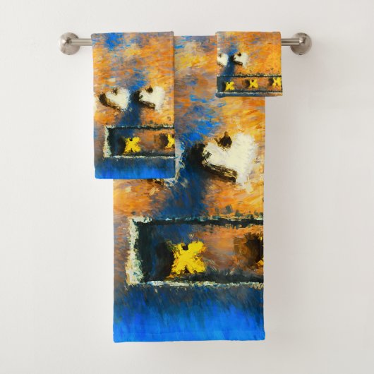 ゴールデンハートと多くのキス バスタオルセット (インサイチュ)