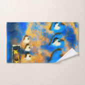 ゴールデンハートと多くのキス バスタオルセット (ハンドタオル)