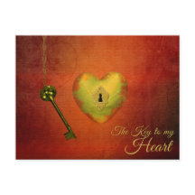 ゴールデンハートと鍵はがき