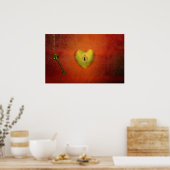 ゴールデンハートと鍵 ポスター (キッチン)