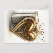 ゴールデンハートはがき ポストカード (正面)